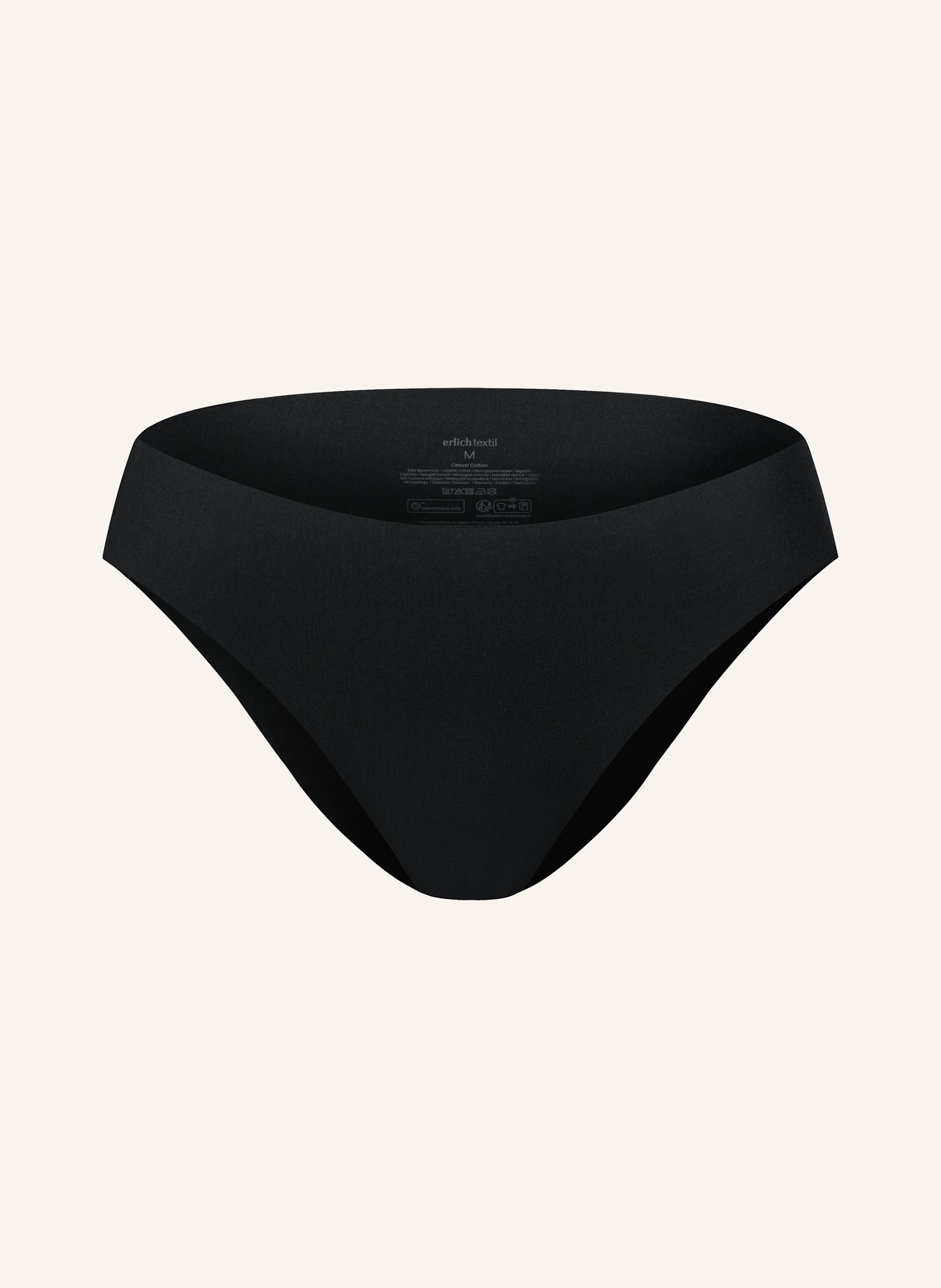 erlich textil Light Touch Brazil Slip mit weichem Modal - nahtlose Kanten