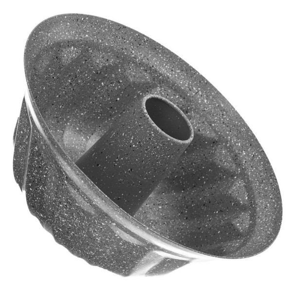 Forma do babki granitowa z kominem ciasto GRANDE 24,5cm
