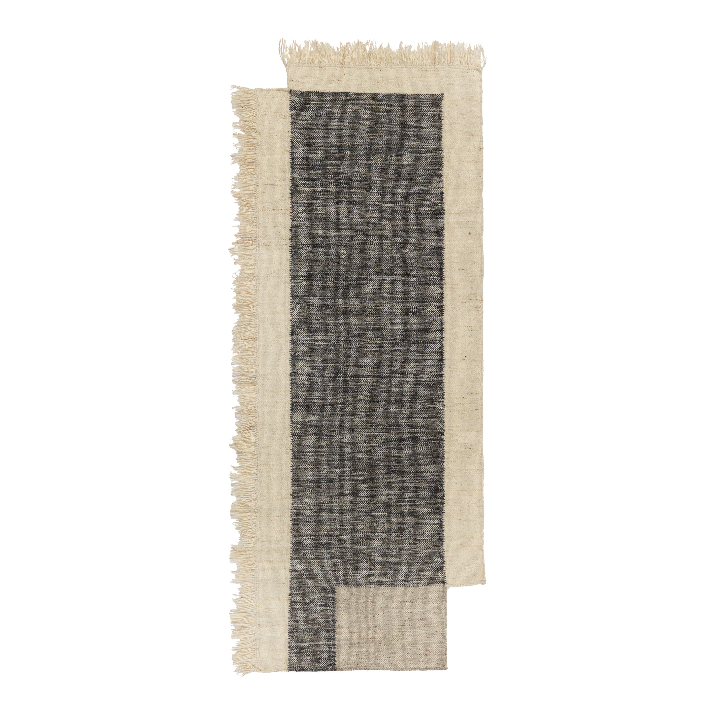 Ferm Living Counter Runner Vloerkleed 80 x 200 cm - Charcoal