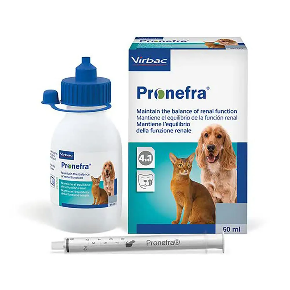 Virbac Pronefra 60ml pet supplement