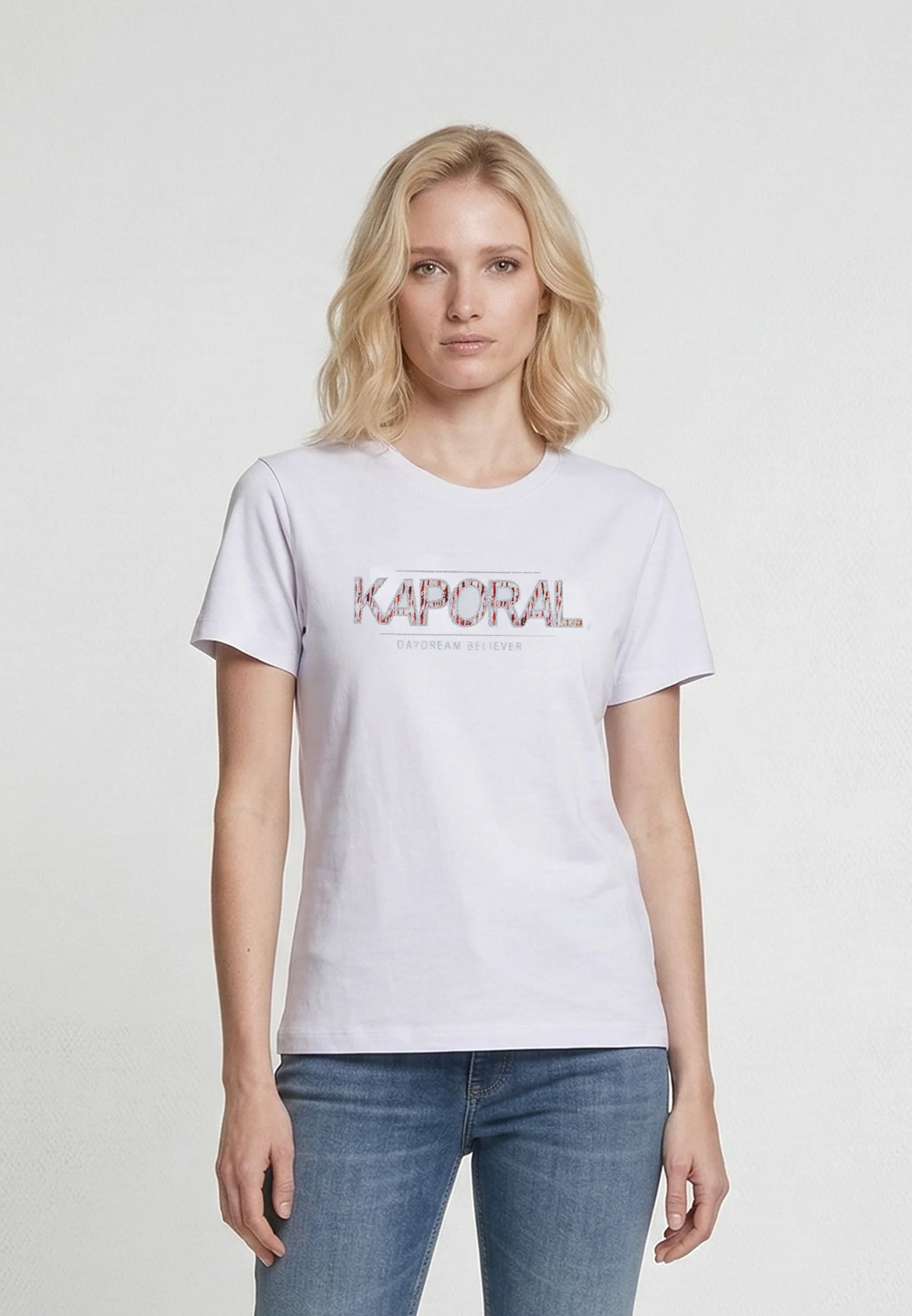 T-shirt blanc en coton JALL