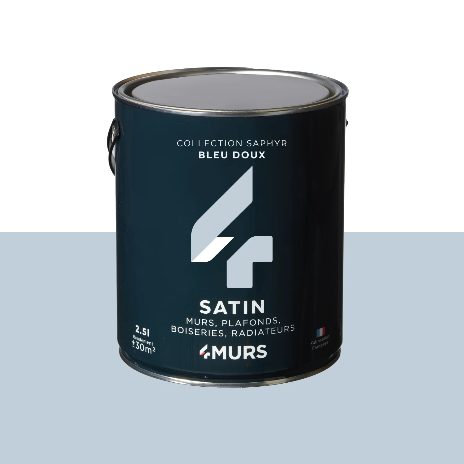 Saphyr Peinture Multi-supports Peinture bleu doux Satiné