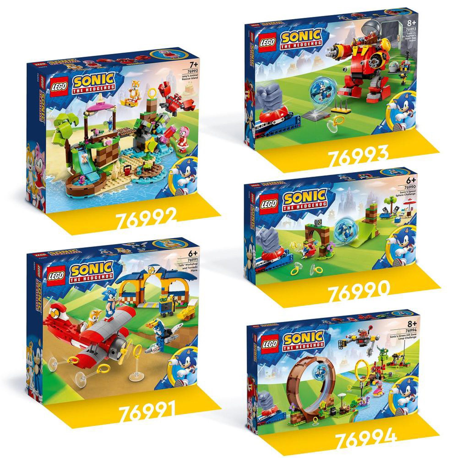 Isola del soccorso animale di Amy Sonic Lego