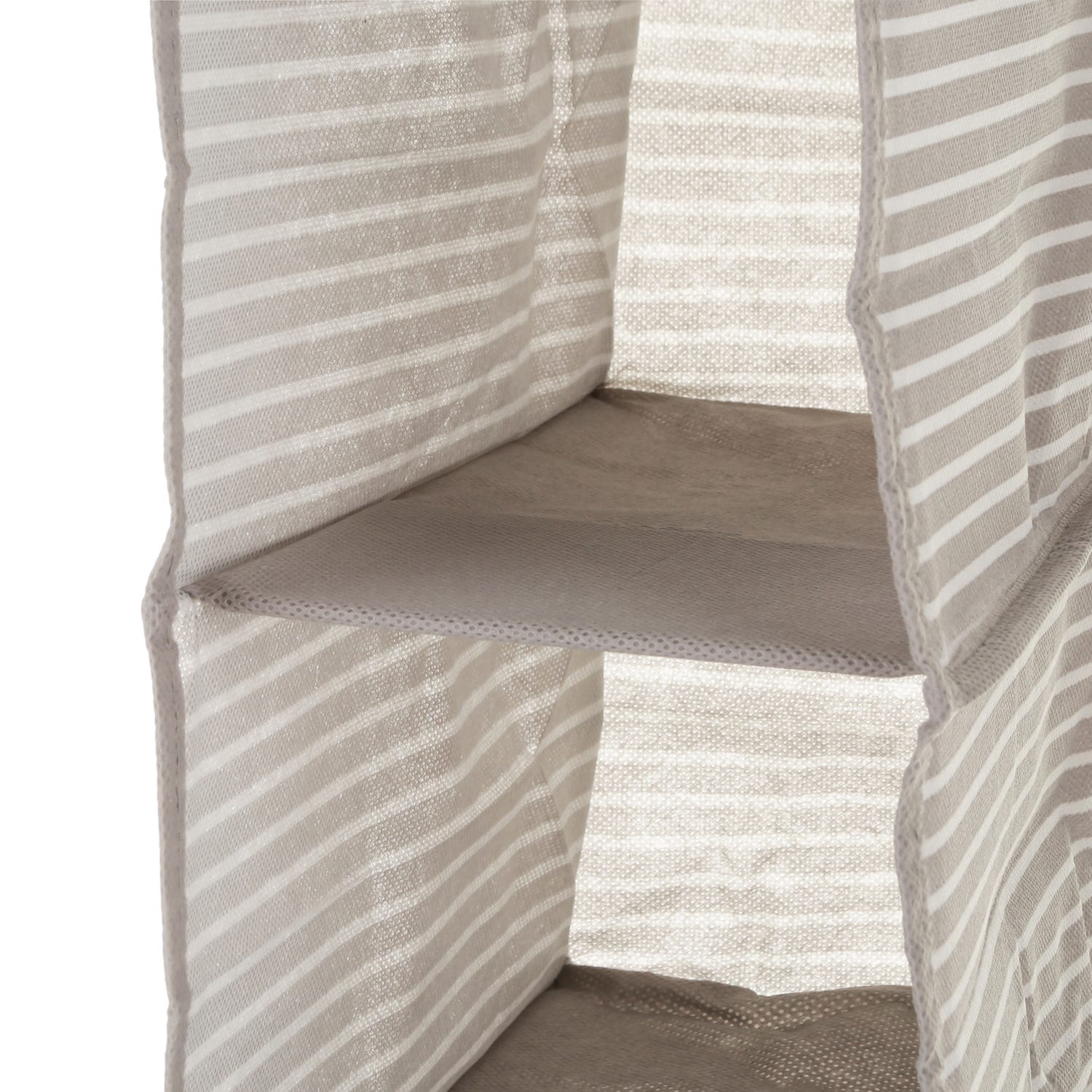 Organizer verticale 6 scomparti Sofia 84x30x15 cm grigio