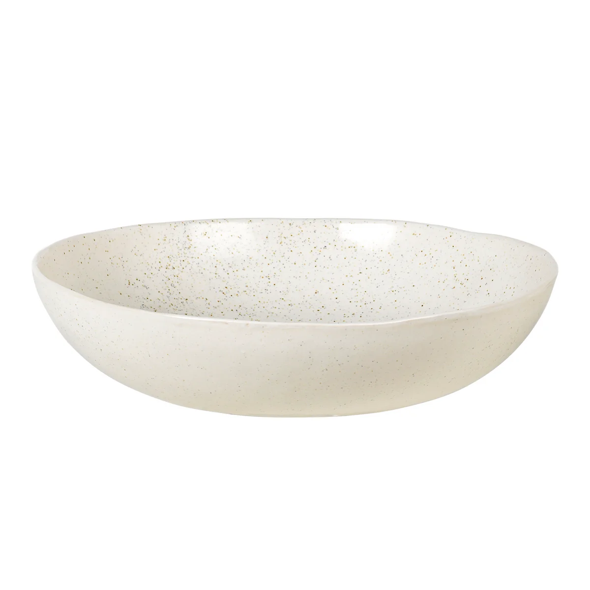 Broste Copenhagen - Nordic Vanilla Salatschale, Ø 34,5 x H 7,5 cm