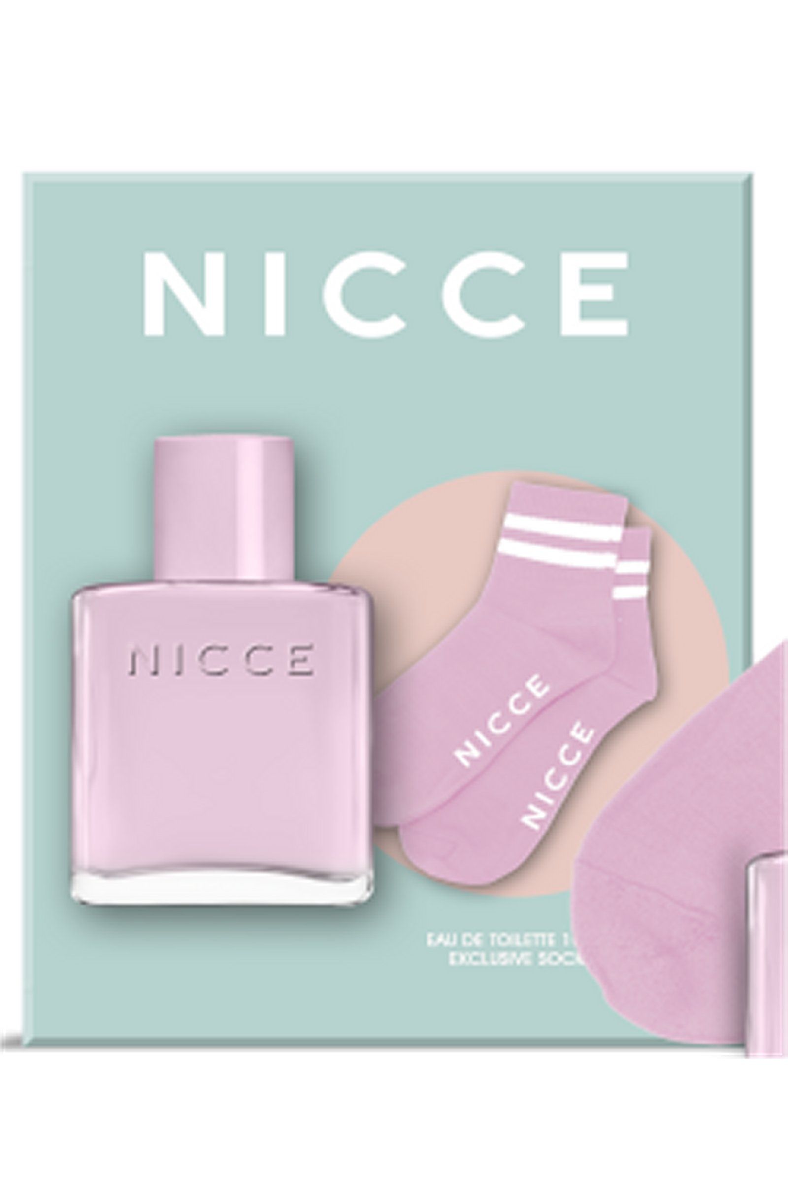 Nicce Women Eau de Toilette Spray 100ml and Exclusive Socks (One Size)
