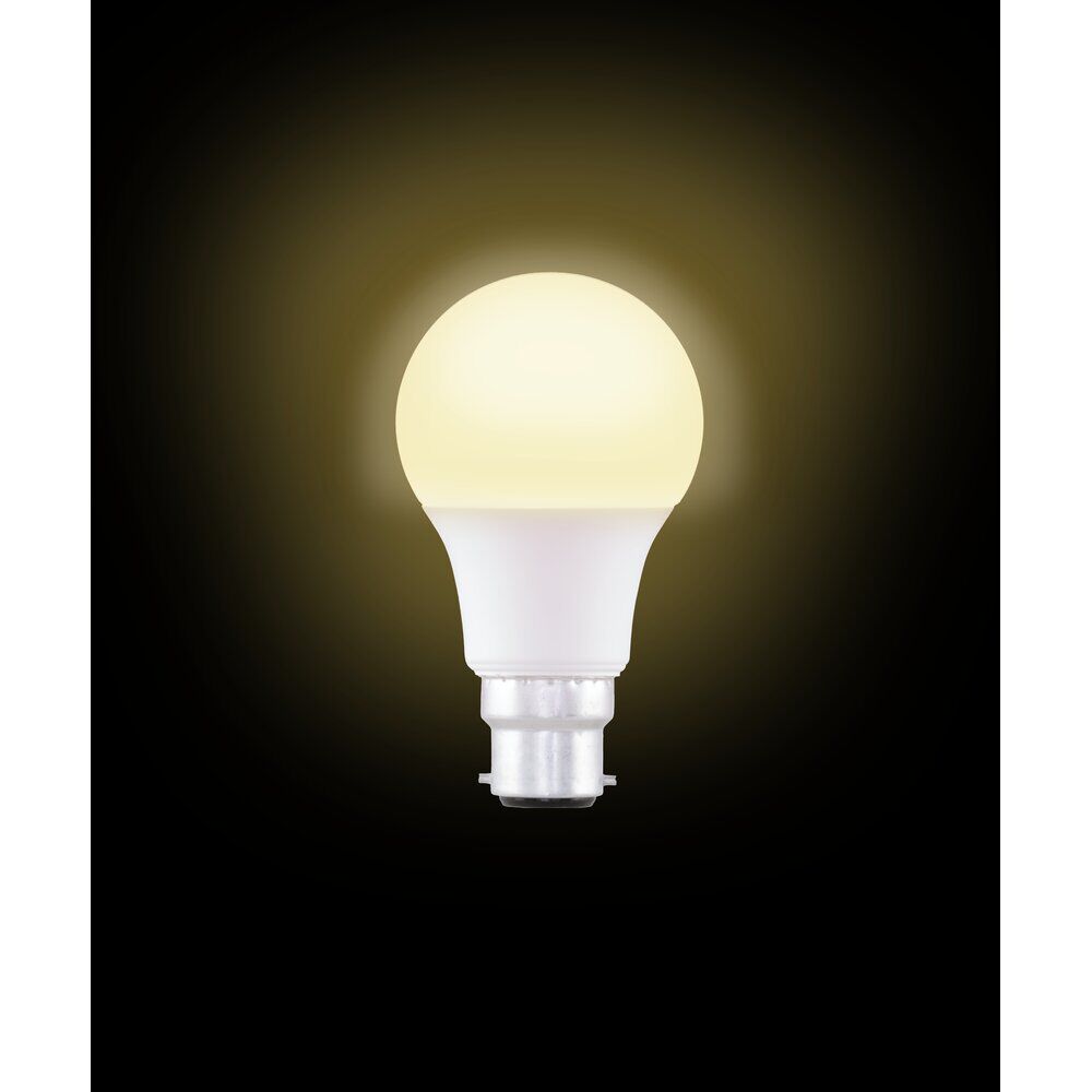 Ampoule LED B22 blanc chaud 8,5W=60W 806lms classe F