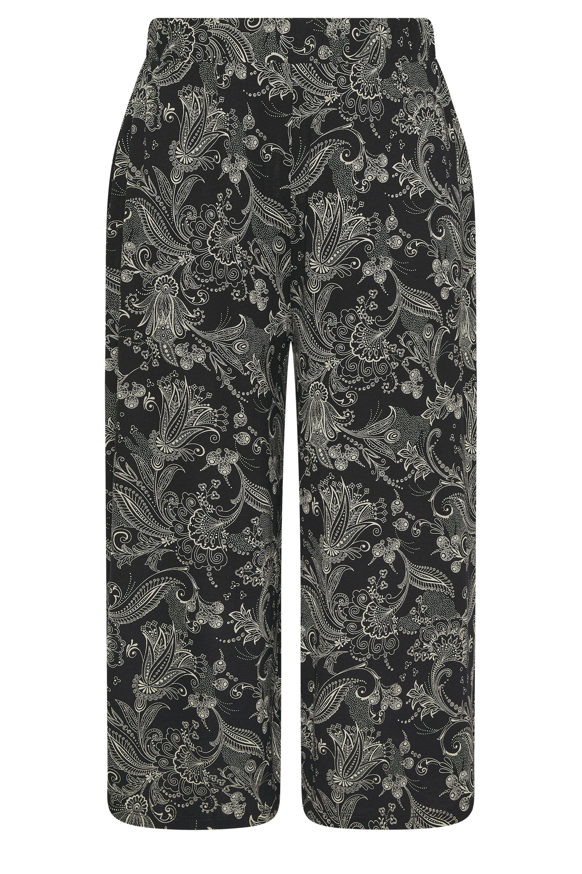 Yours Paisley Print Midaxi Culottes