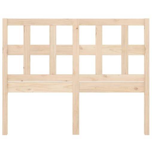 NNEVL Bed Headboard 185.5x4x100 cm Solid Wood Pine