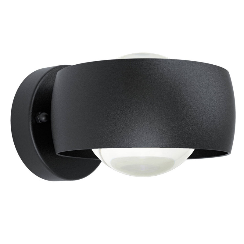 Applique murale extérieure LED Trevolio 1 noire 2 x 2,2 W EGLO