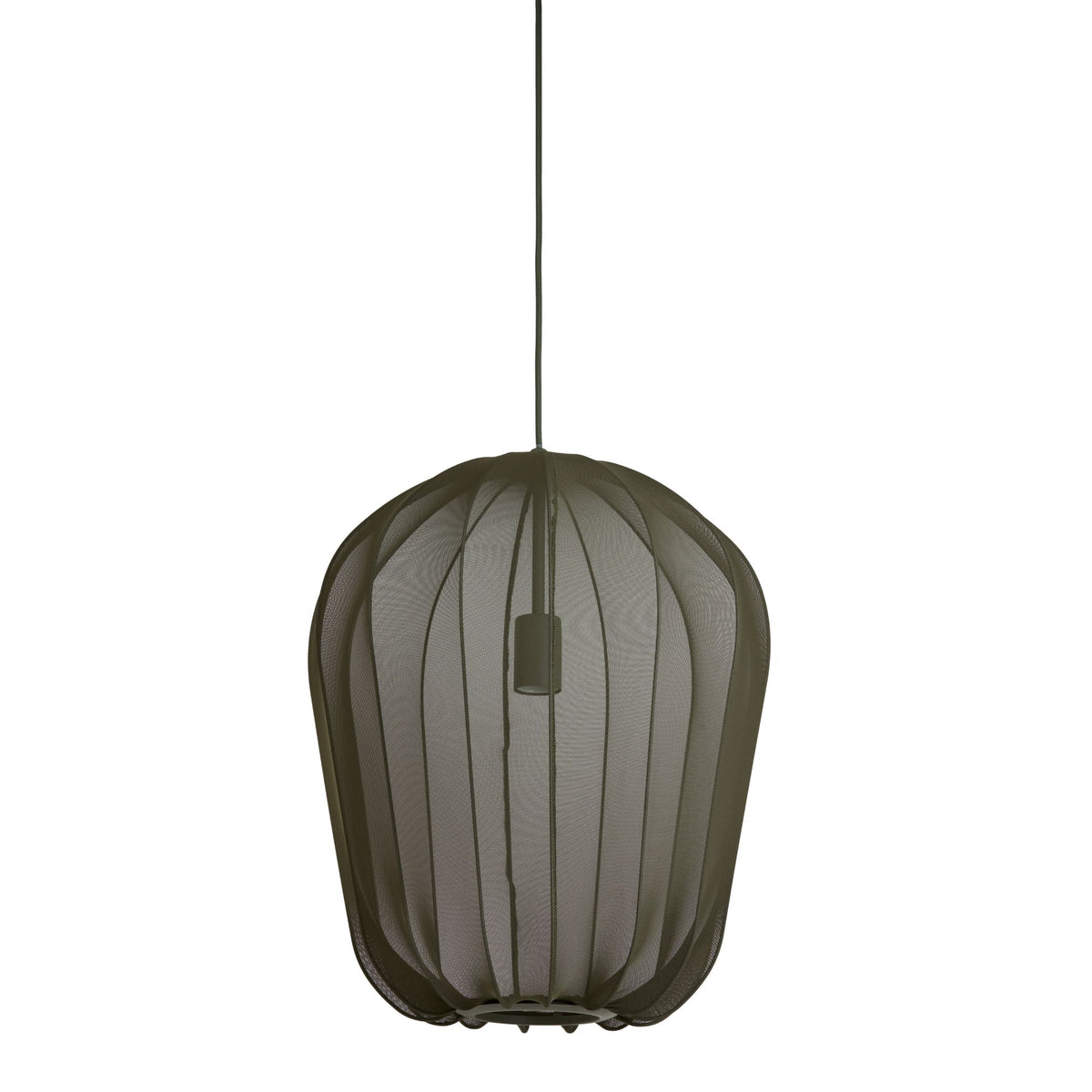 Light & Living hanglamp Plumeria - groen - Ø42cm