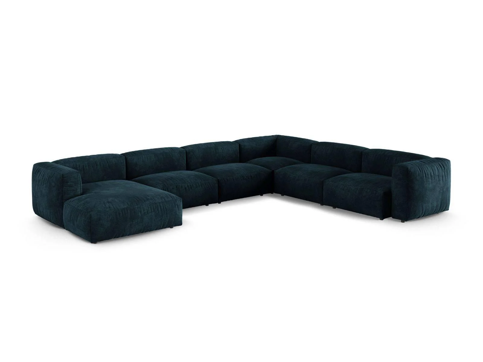 Modulaire hoekbank Martina rechts velvet