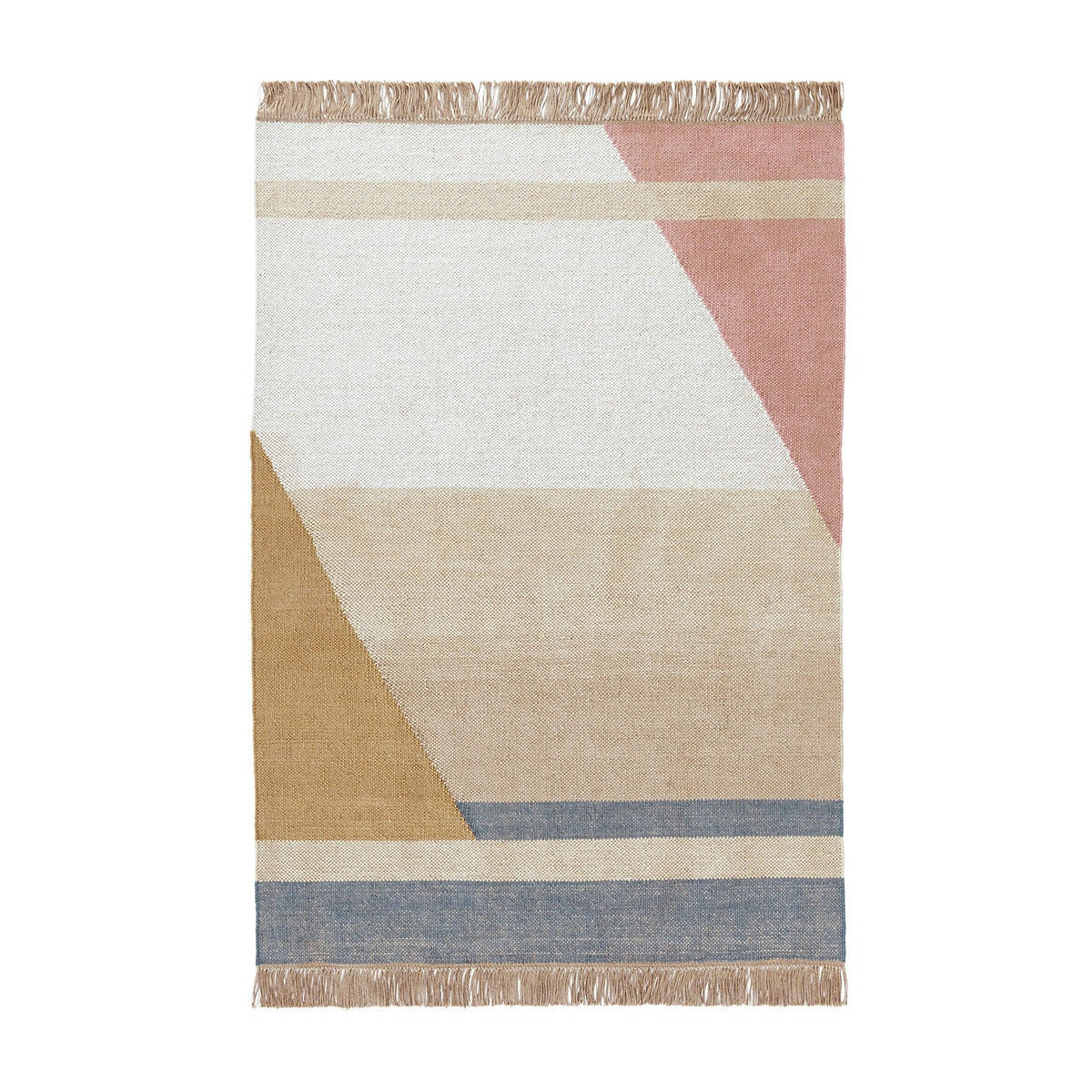 Tapis tissé plat en jute, Hantiel