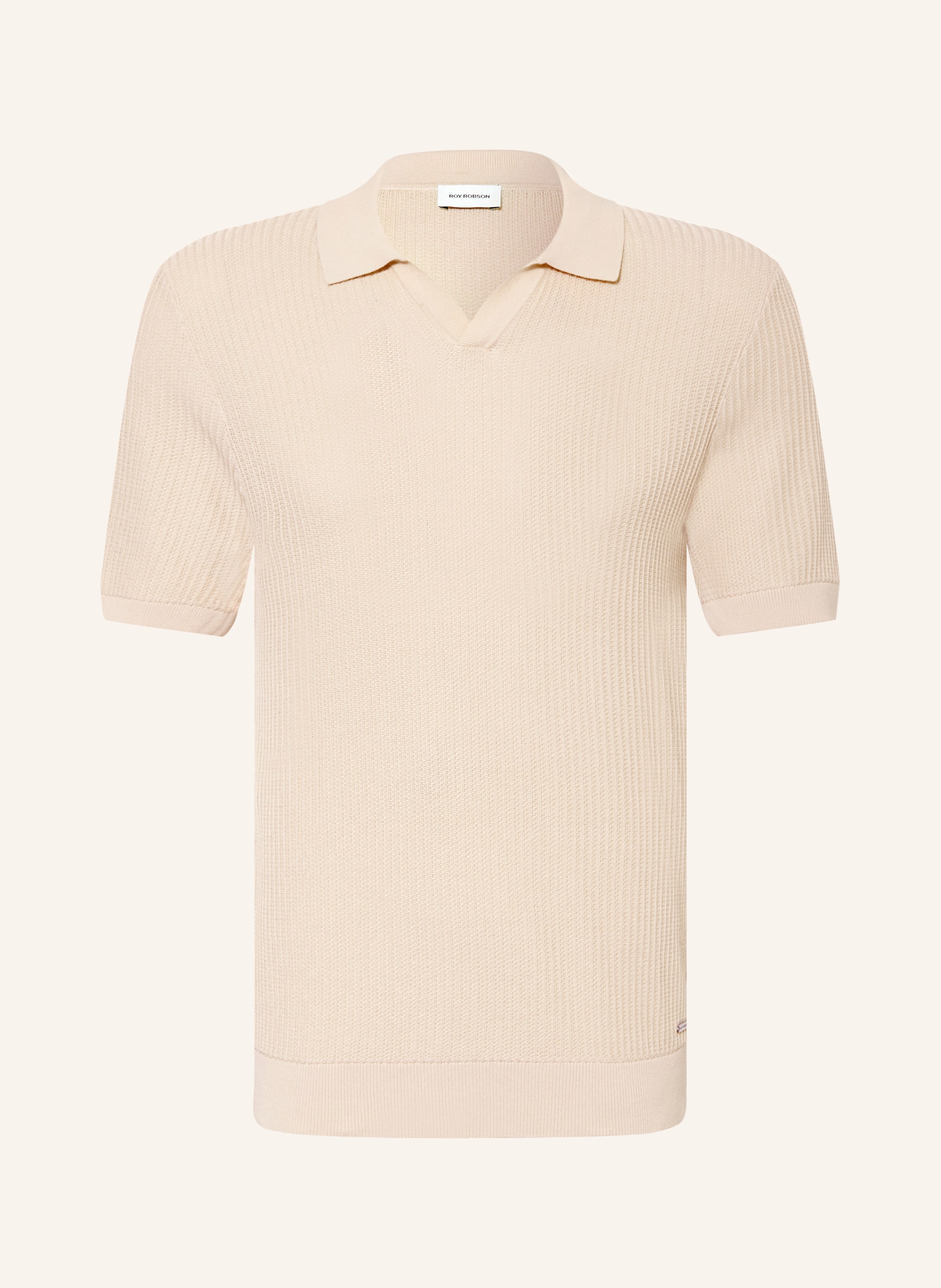 ROY ROBSON Strick-Poloshirt