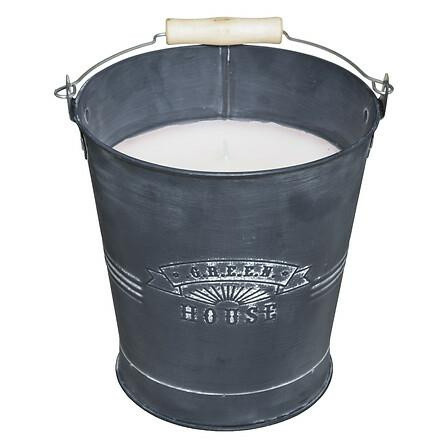 ŚWIECA NA KOMARY House w wiaderku 700g niebieska citronella