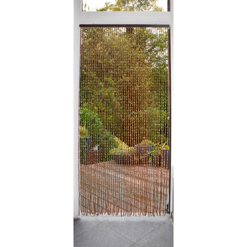 Porte provençale Wood Moka 90 x 220 cm CONFORTEX