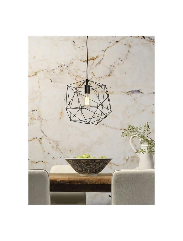 COPENHAGEN - Suspension en fer forgé H36cm