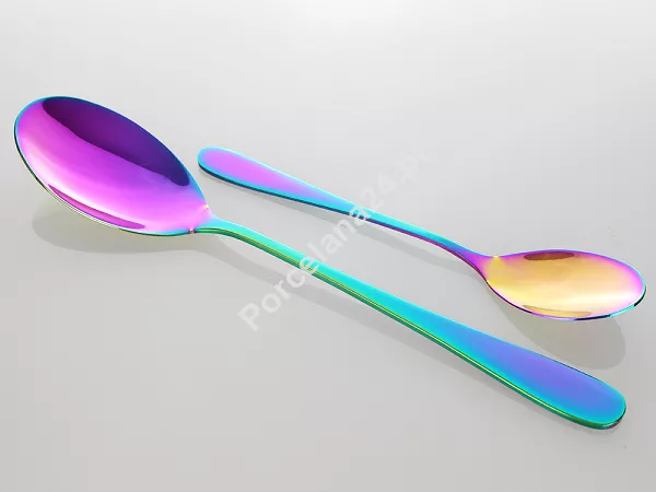 Komplet sztućców 24 cz. na 6 osób PINTINOX - Royal Princess Rainbow (2.0 mm) 23.2CU0.7091.K24