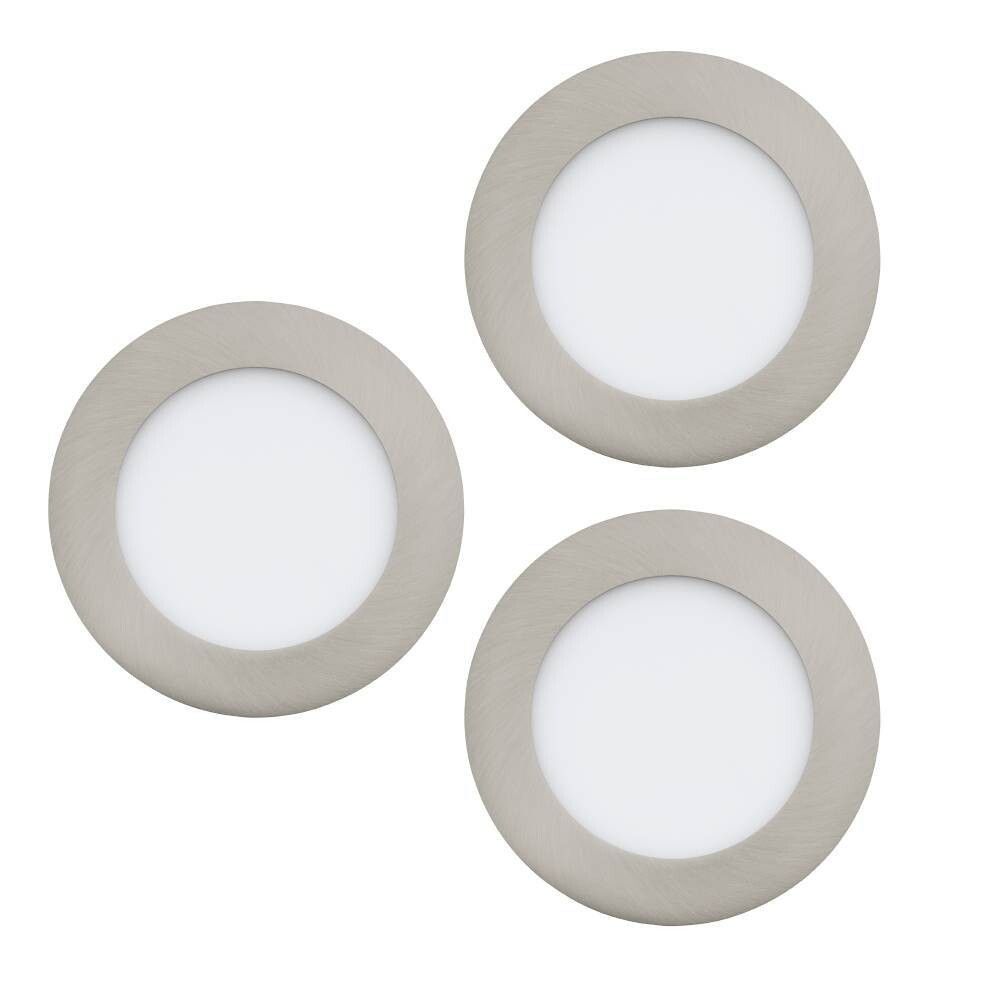 INNEBYGGINGSSPOT-SETT ELGO TINUS 12V 3L Ø120MM H25MM