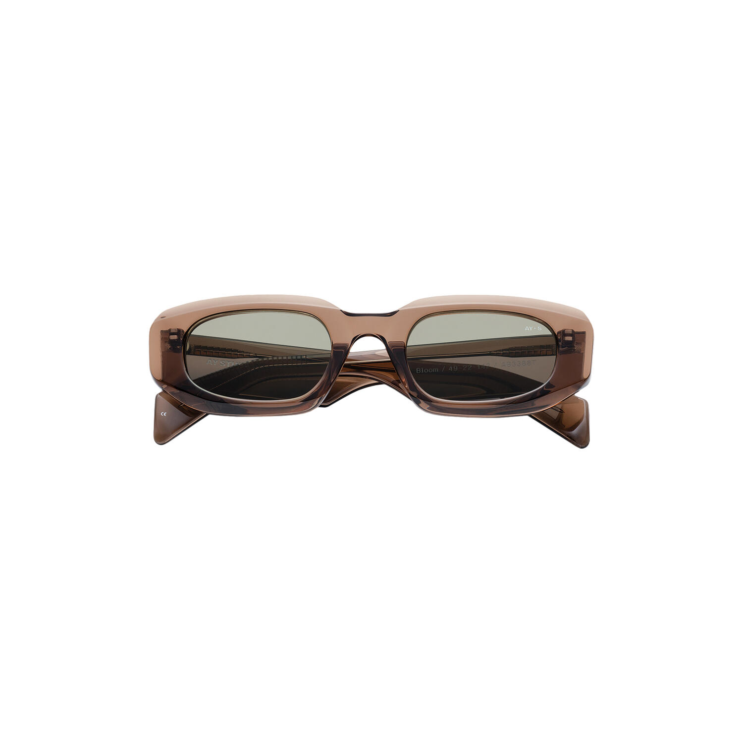 Bloom Sunglasses, transparent coffee brown