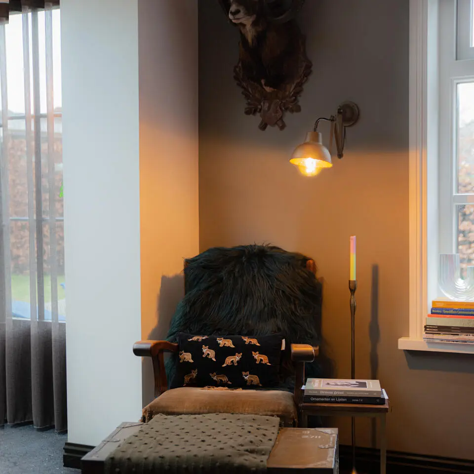 Qazqa verstelbare wandlamp avon koperkleurig e27