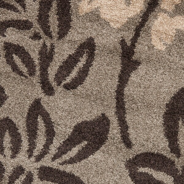 SAFAVIEH Florida Shag Seeta Floral Area 1.2-inch Thick Rug
