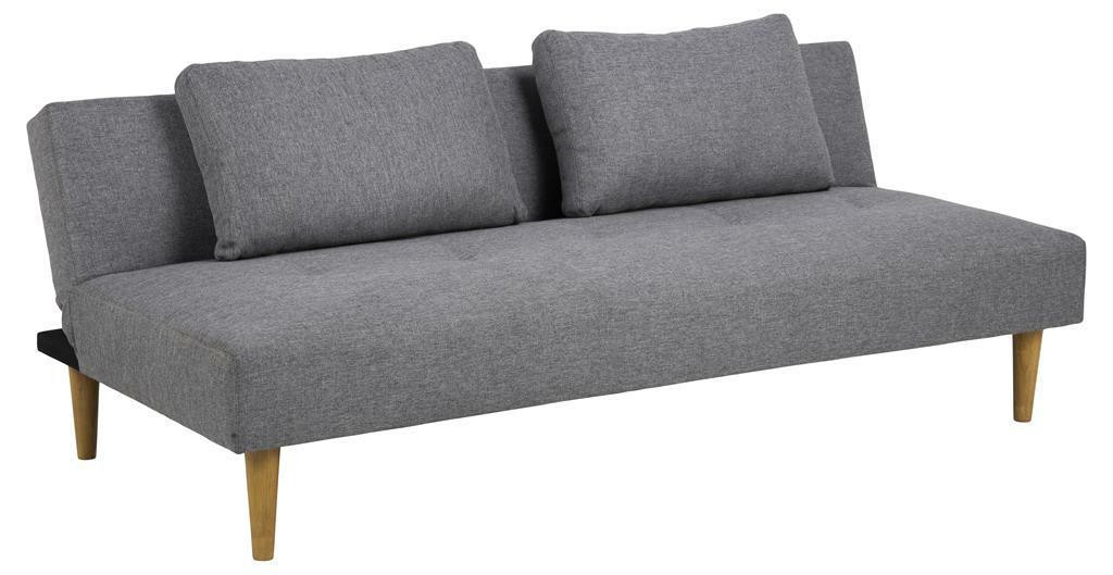 Sofa rozkładana nowoczesna Lucca szara dwuosobowa