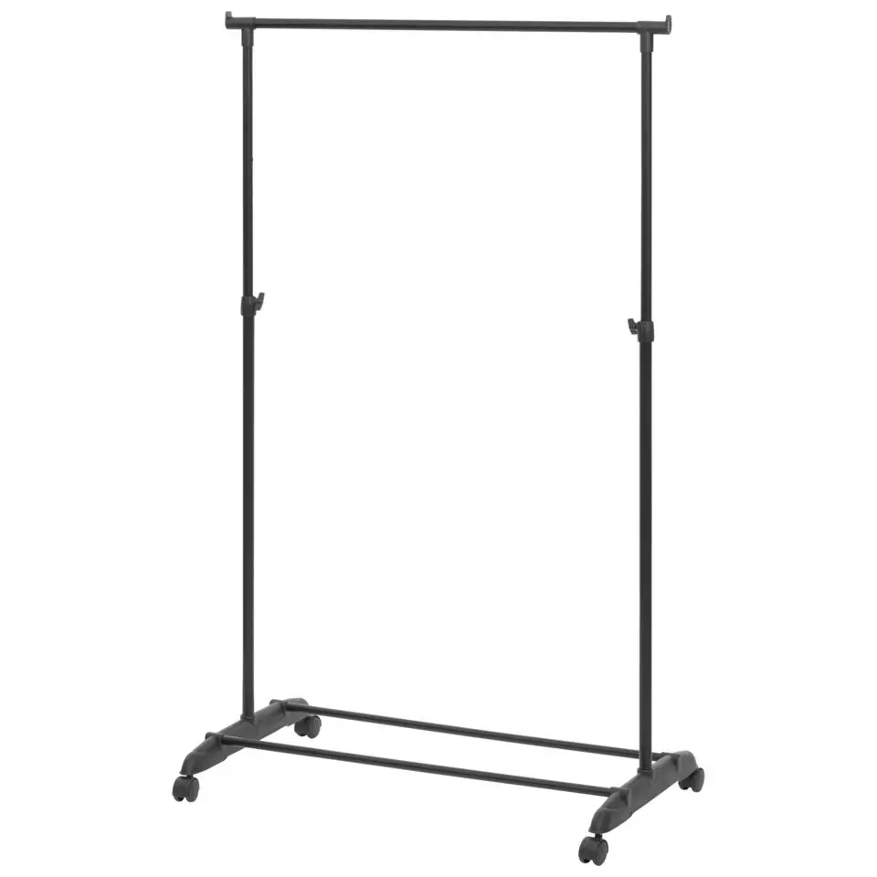 Verstelbaar - kledingrek- op wielen