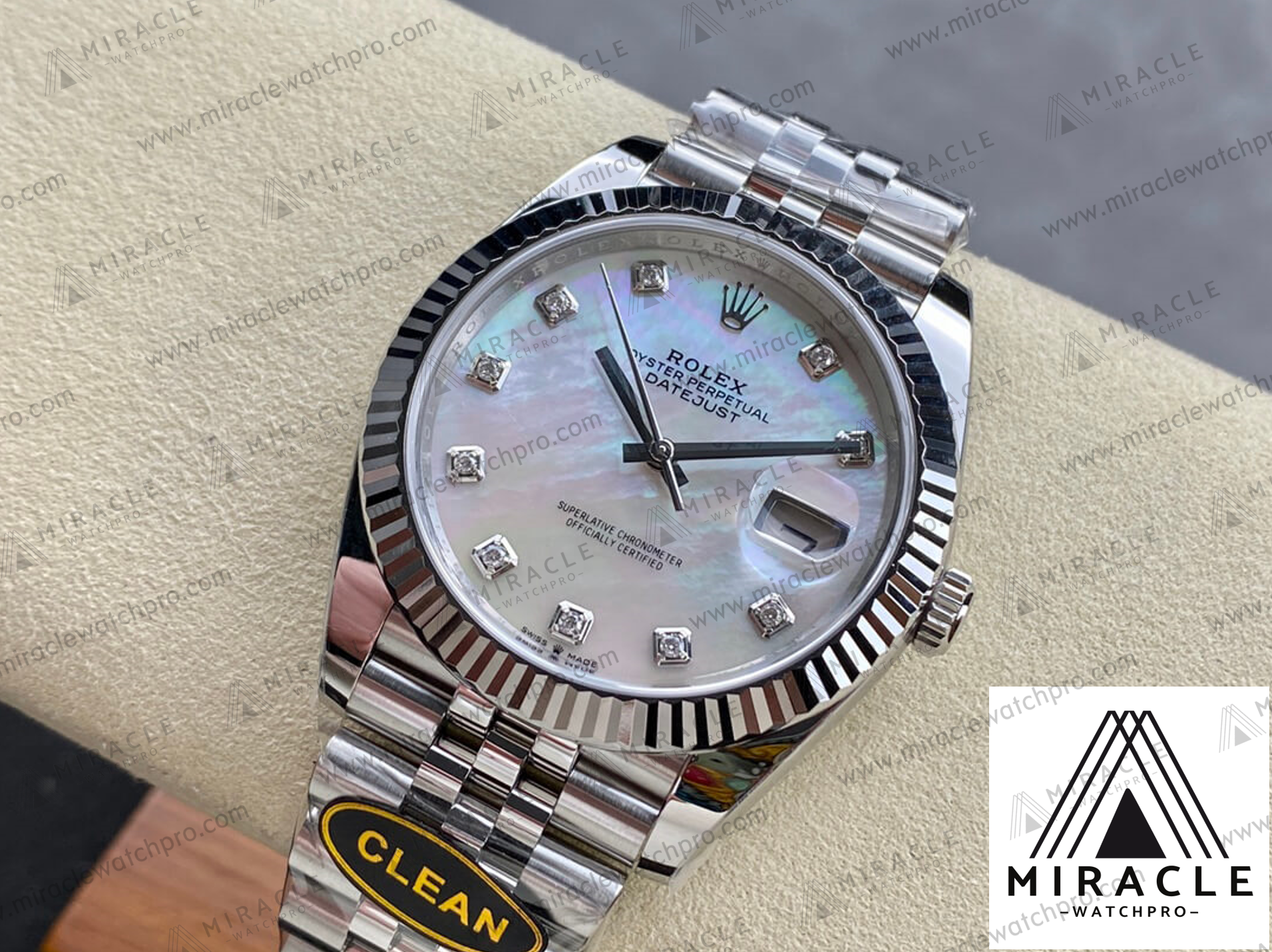 ROLEX-DATEJUST-REF.M126334-0020-ELITE CLONE-41MM-Replica Watch