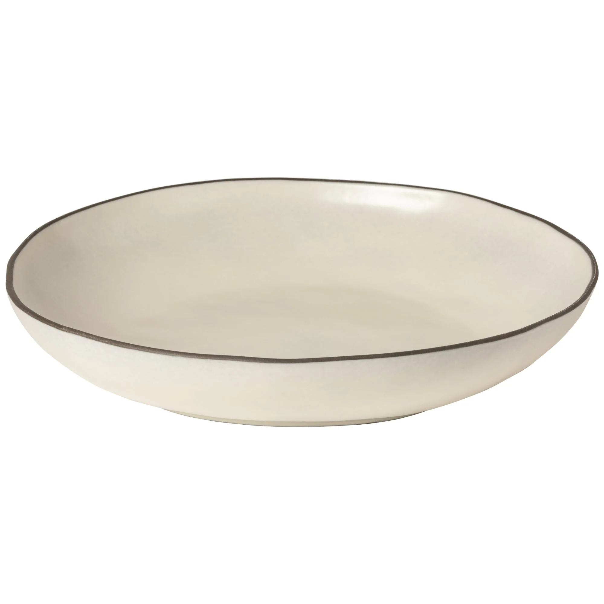 Low Serving Bowl Stacked Organic