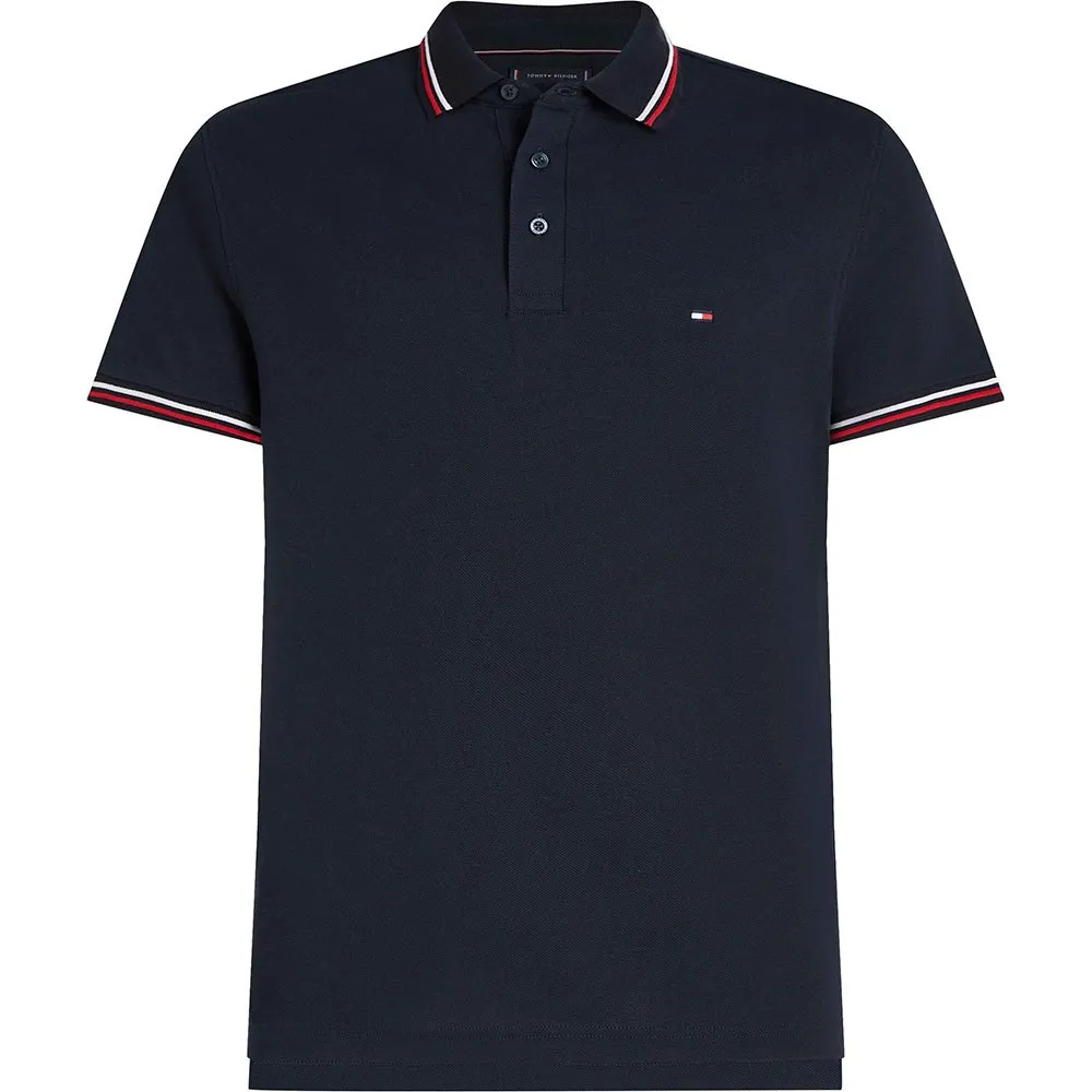 Tommy Hilfiger Tipped Slim Fit short sleeve polo