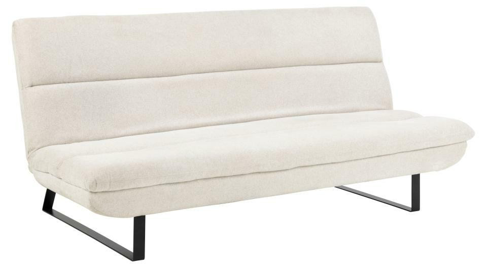 Sofa z funkcją spania Arbonne beżowa podstawa ze stali