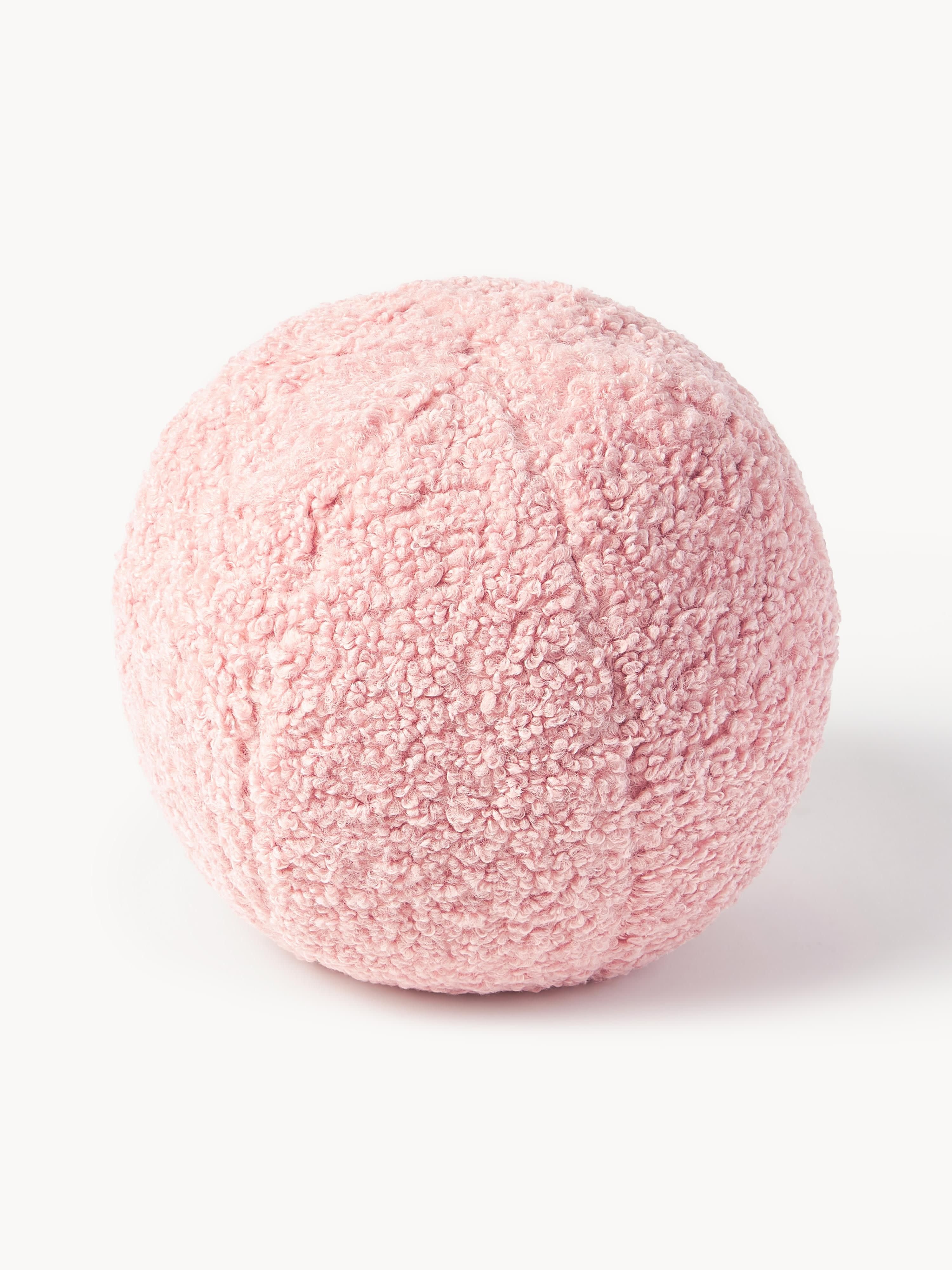 Rundes Teddy-Kissen Dotty