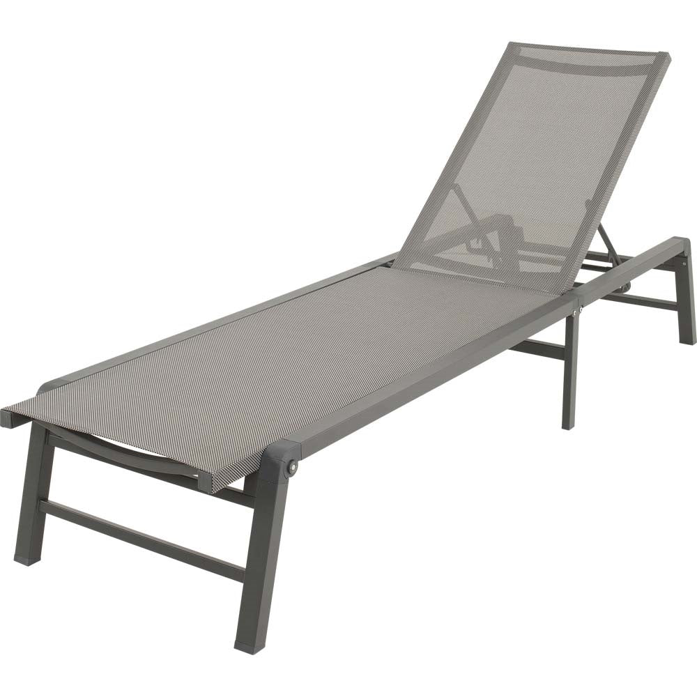 Lesli Living ligbed Lazzaro - antraciet - 56x193xx31cm
