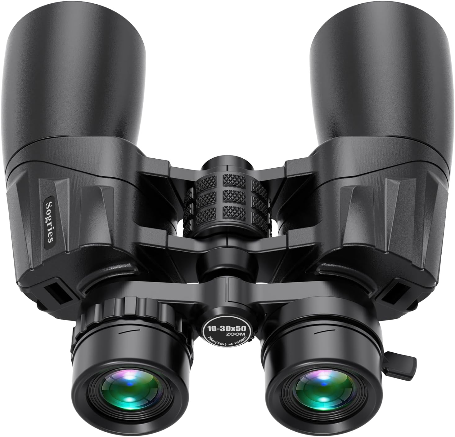 10-30x50 Zoom Binoculars for Adults  High Powered Military Binoculars for Bird Watching Traveling Hunting Concerts with Large View BAK4 FMC Lens Clear Low Light Vision at Night