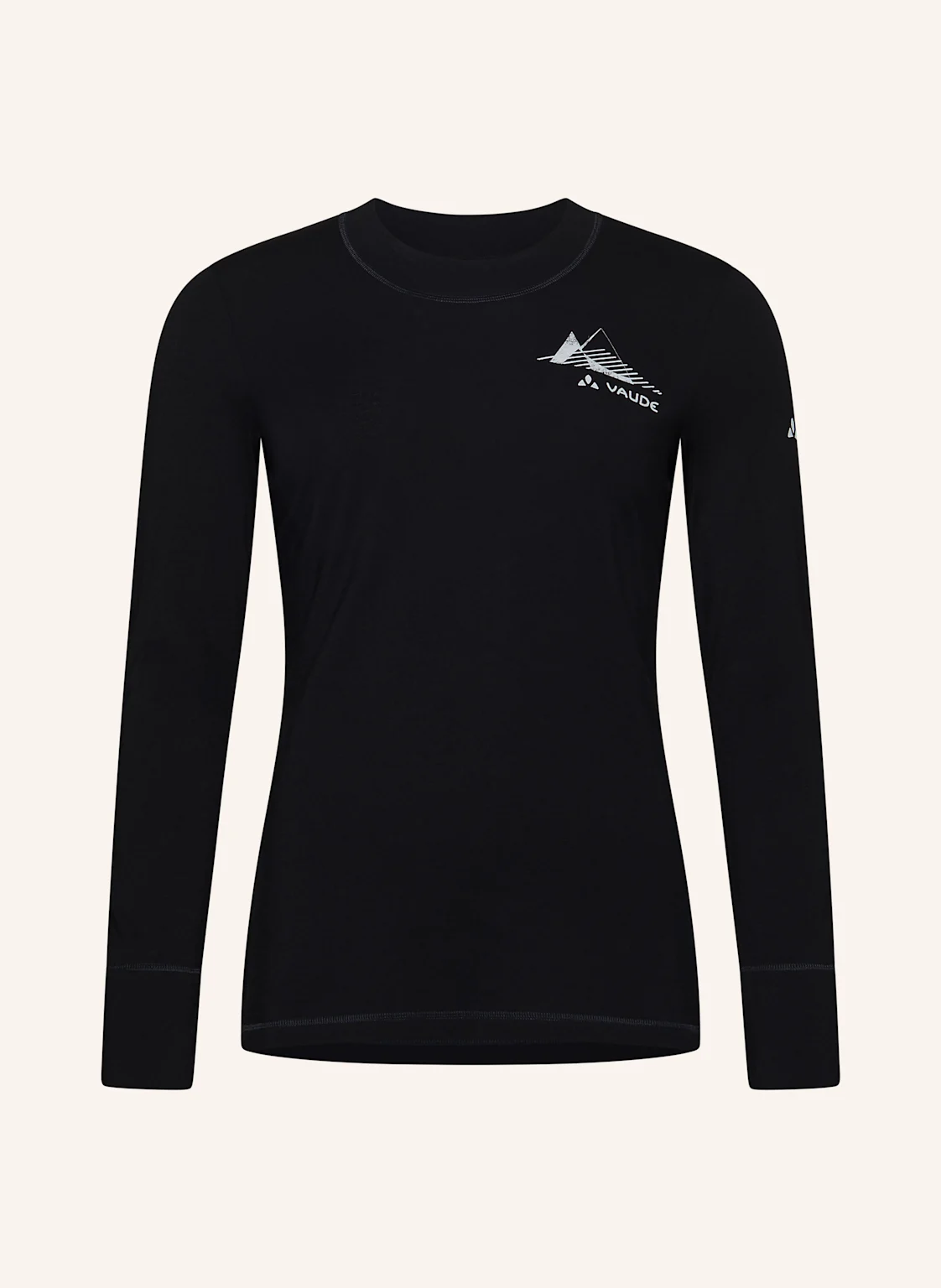 VAUDE Funktionsshirt W MONVISO WOOL LS T-SHIRT
