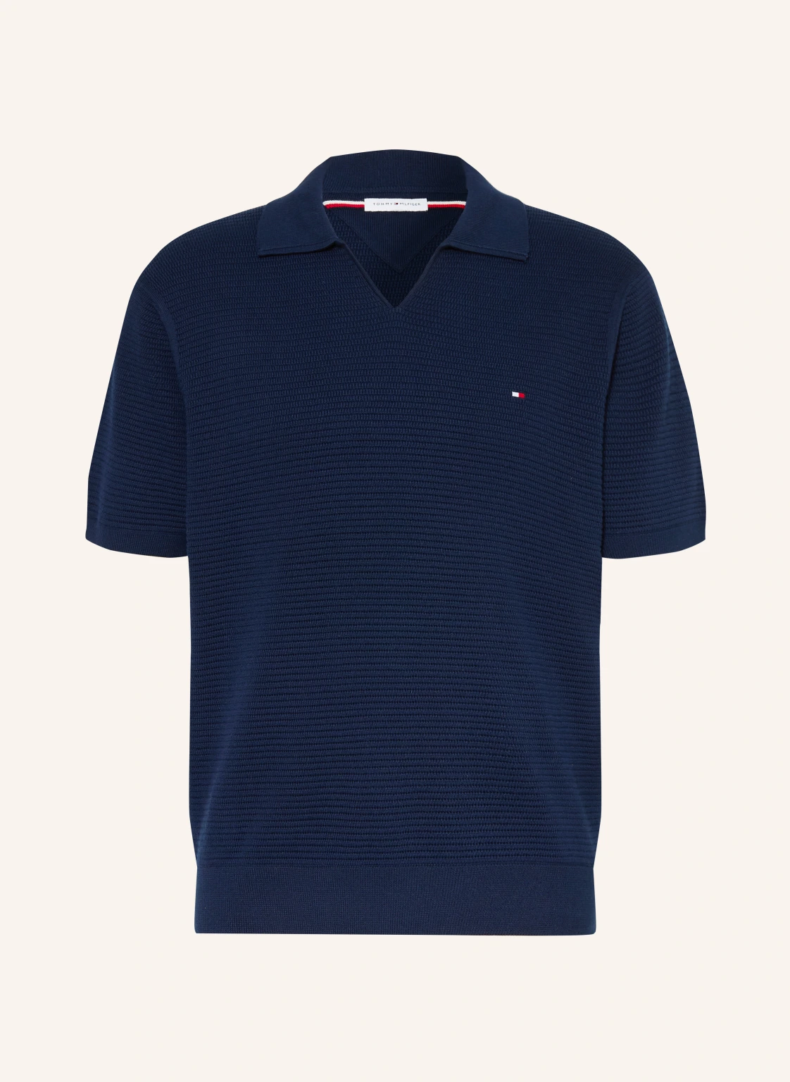 TOMMY HILFIGER Strick-Poloshirt