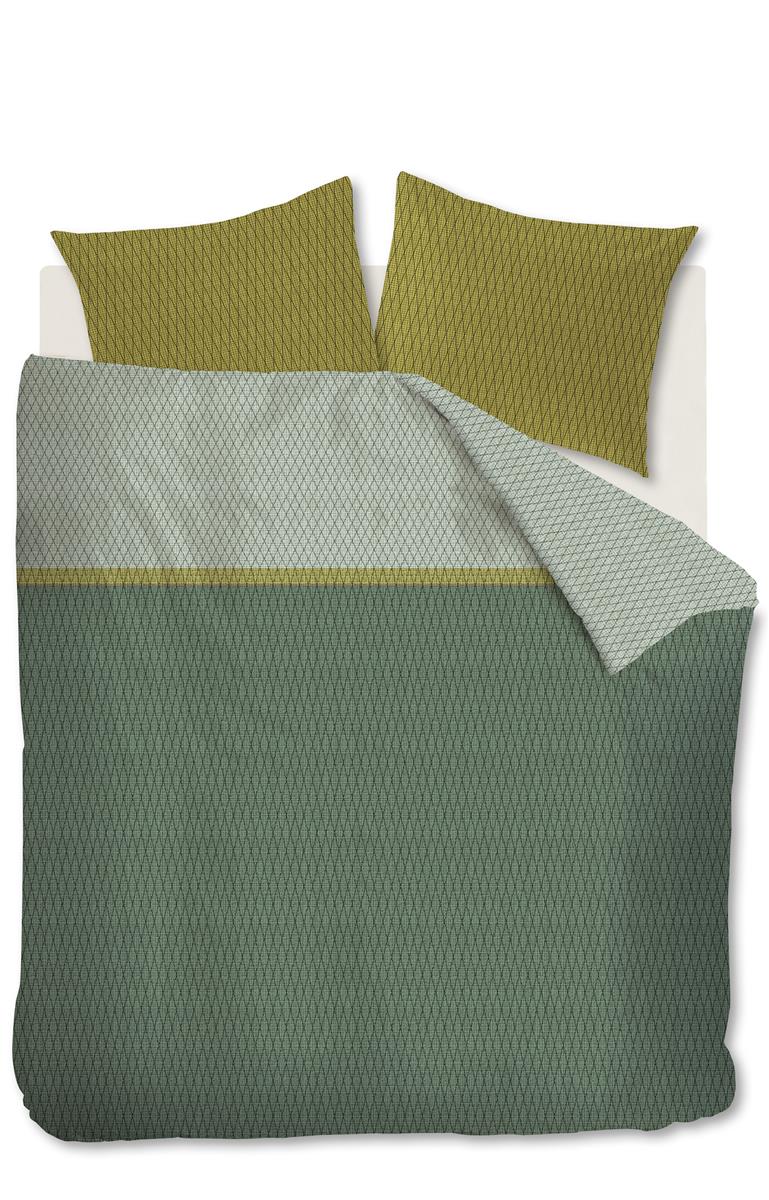 Beddinghouse dekbedovertrek Leith - 200x200/220 cm - groen