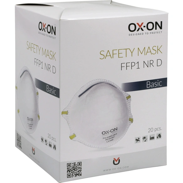 Hygienemaske, weiß, 20 Stück