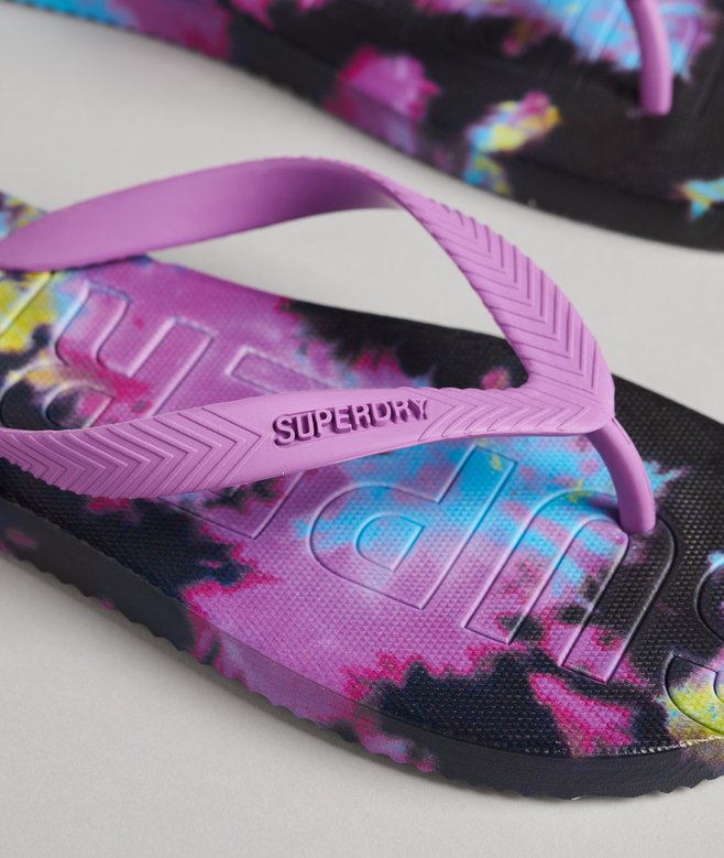 Code Tie Dye Flip Flop