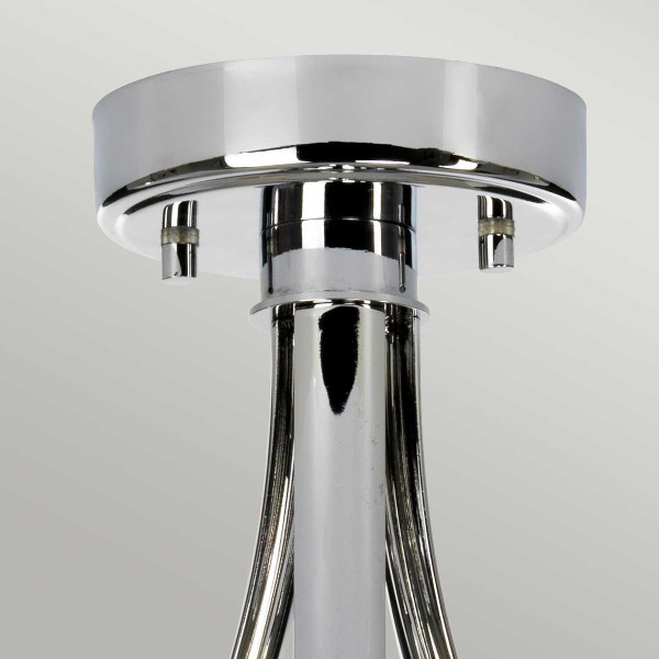 Lampa wisząca polerowany chrom Falmouth 3xG9x3W wym: 42,5x40x40 cm Elstead