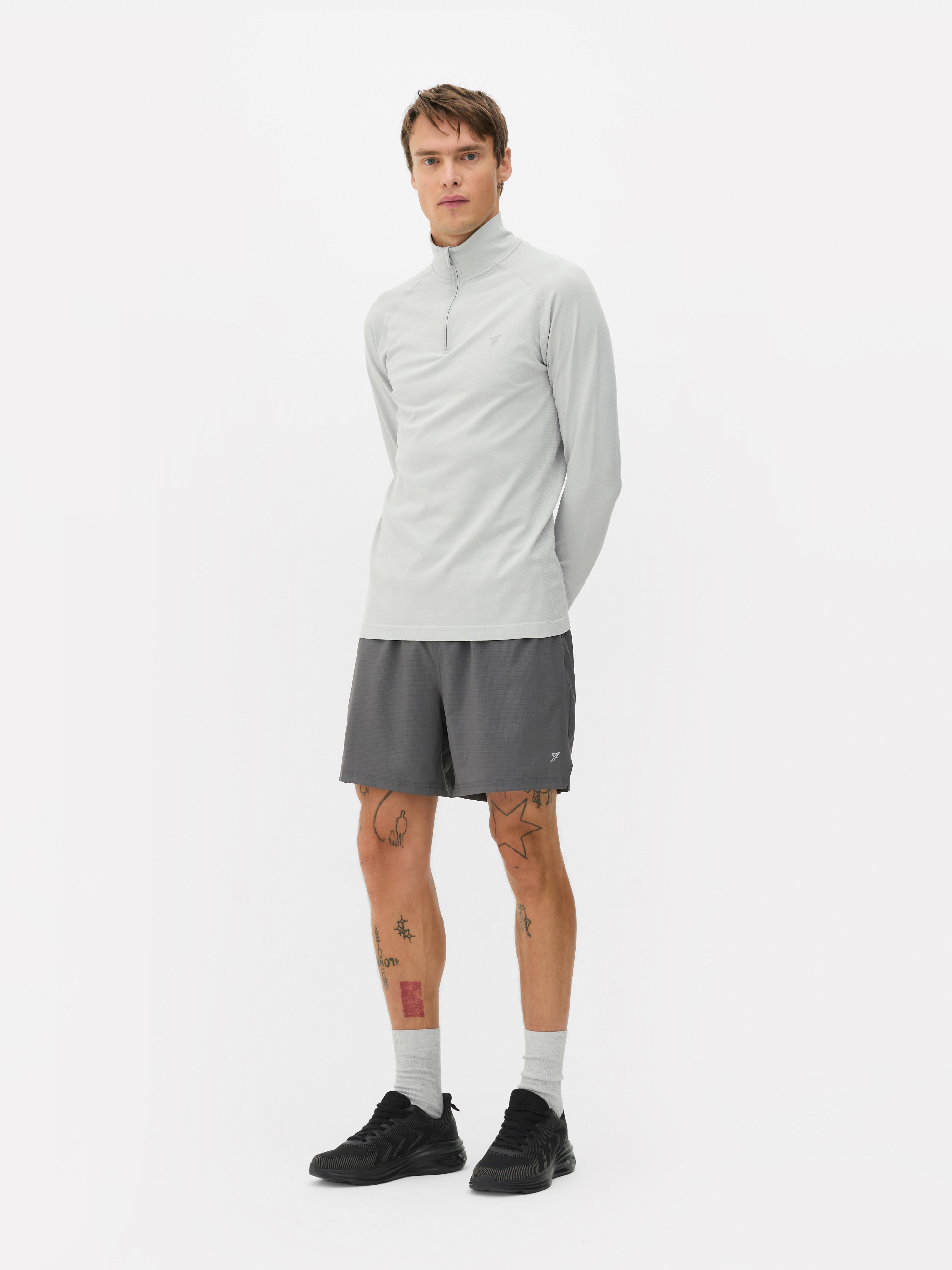 Quarter Zip Performance T-Shirt