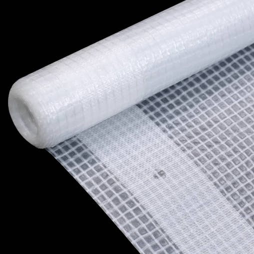 NNEVL Leno Tarpaulins 2 pcs 260 g/m&sup2; 4x6 m White