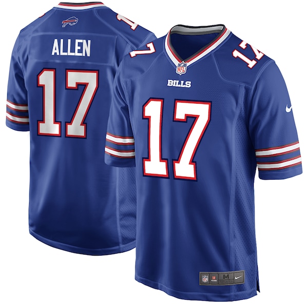 Josh Allen Buffalo Bills Nike Youth Game Jersey - Royal/Red/White