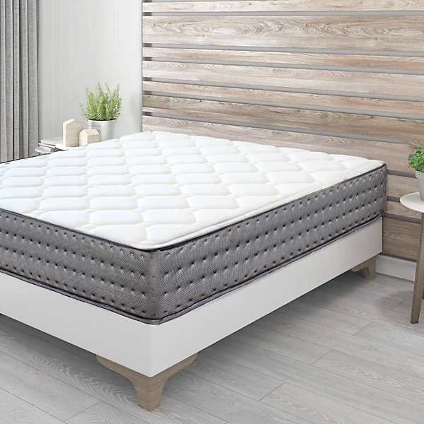 Matelas SAJA King Size, réversible en mousse 3D, face été/ hiver, indépendance du couchage, mémoire de forme - 180 X 200 X 20 cm