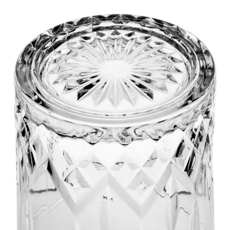 Glasmark Whiskey glazen - 6x - Diamond - 280 ml - drink/waterglas