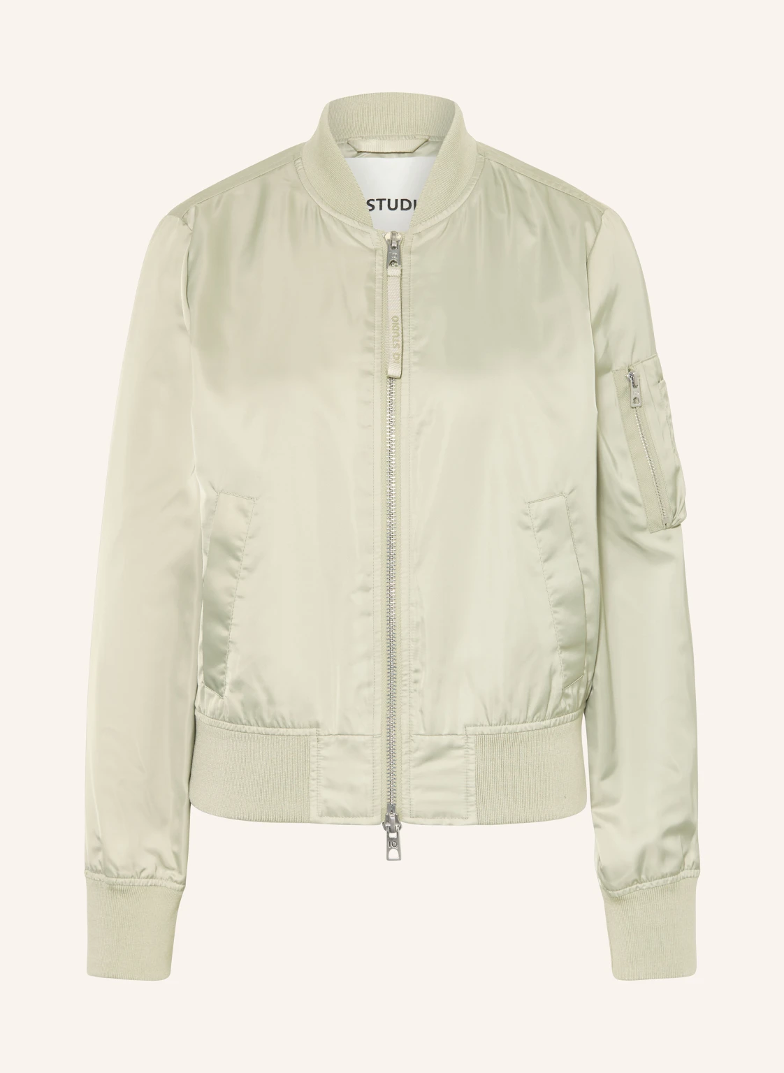 IQ STUDIO Satinblouson