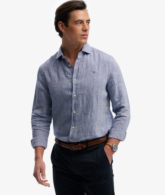Riviera Long Sleeve Linen Shirt