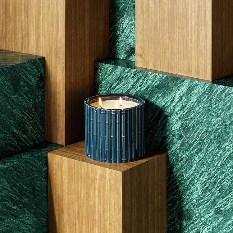 Habitat x Morris & Co. Multiwick Candle -Leather & Patchouli