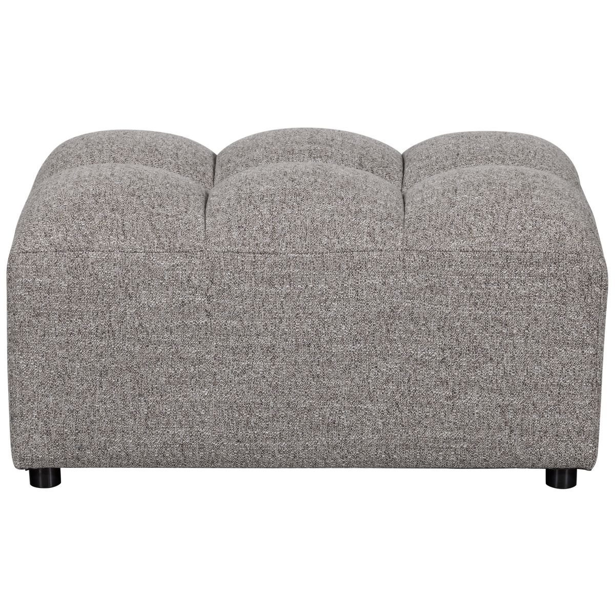 WOOOD hocker Allure - Geweven Stof - Klei Melange